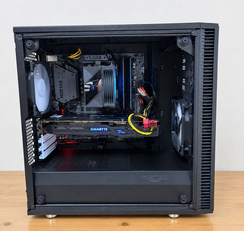 9600k 1060 B360m 박격포 게이밍 컴퓨터 본체 데스크탑 팝니다. 배달가능 이미지