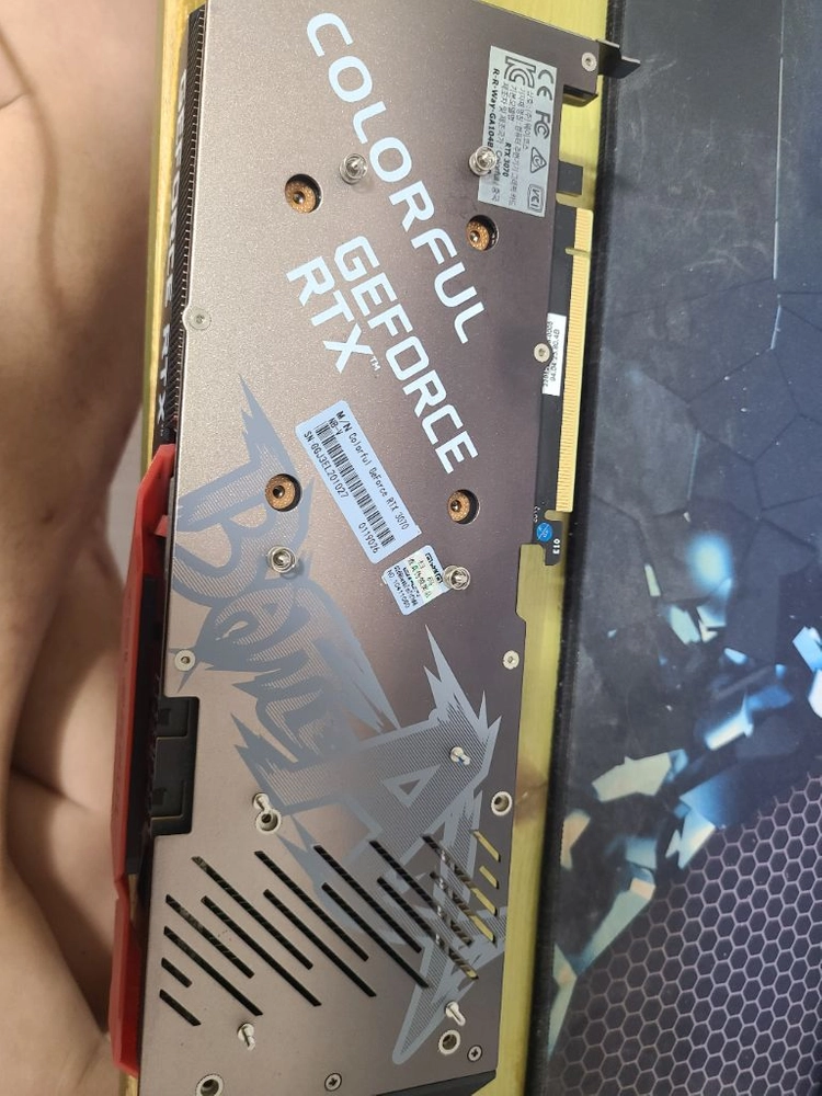 컬러풀 RTX3070 8GB 그래픽 카드 팝니다. 이미지