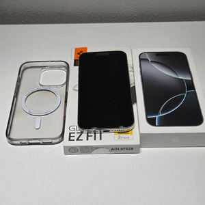 아이폰 16 프로 128gb 화이트 박스 풀 팝니다. 이미지