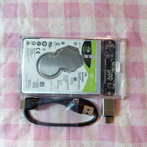 외장하드, 씨게이트 HDD 1TB USB3.0 2.5인치 이미지