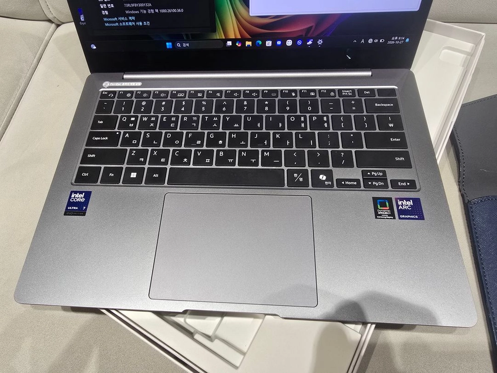삼성 갤럭시북5 프로 14인치 - Ultra 7(S2), 512GB, 16GB 터치스크린 이미지