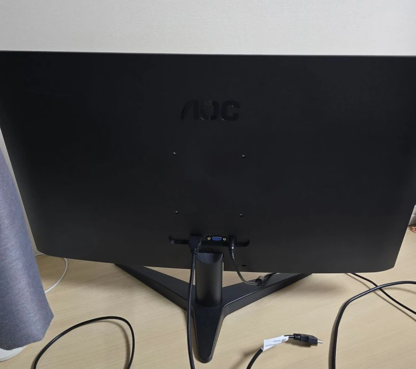 PC 컴퓨터27인치 LCD모니터 AOC 알파스캔 이미지