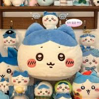 (새상품)일본에서 사온 먼작귀 하치와레 대형 돔 쿠션 40cm 이미지