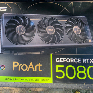 [미개봉]ASUS ProArt 지포스 RTX 5080 OC D7 16GB 그래픽카드 이미지