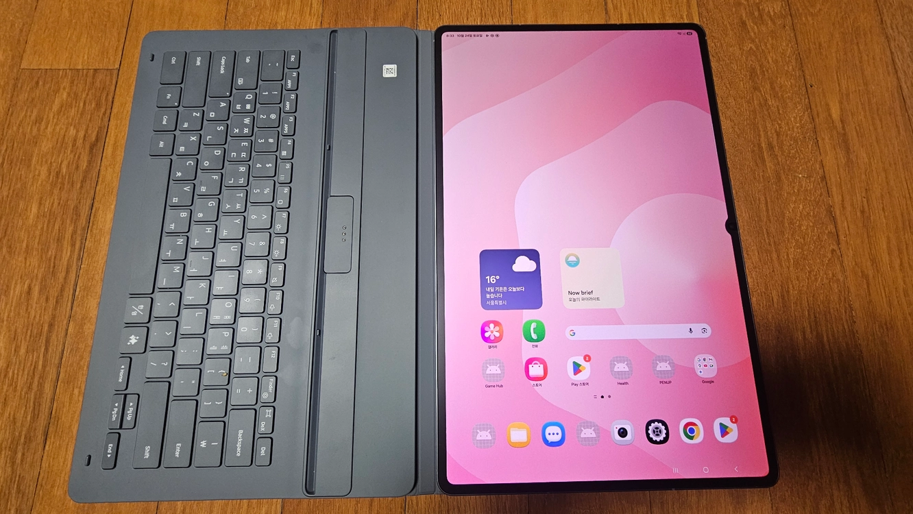 갤럭시탭s11 울트라 5G 512gb 팝니다. 정품키보드포함 이미지
