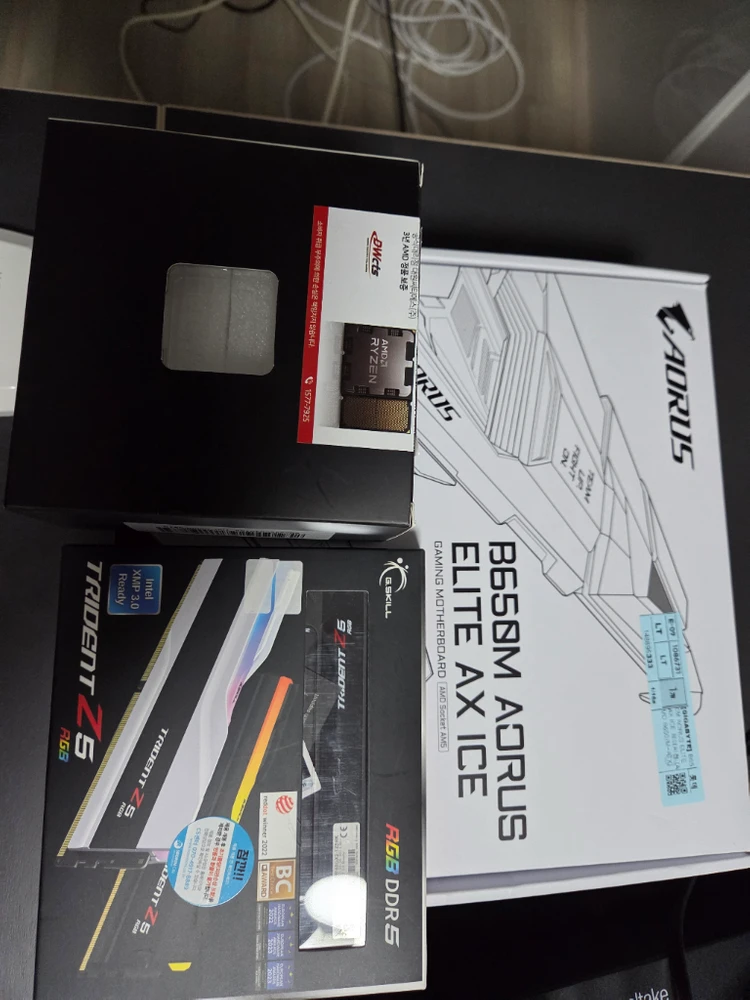 7800x3d,B650M,gskill 96gb ram - 안심되는 중고거래