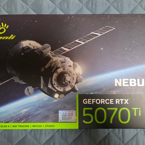 만리 RTX 5070TI 네뷸라 D7 16GB 대원 정품 미개봉 새제품 이미지