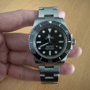 클린 롤렉 서브마리너 블랙 논데이트 40mm 이미지