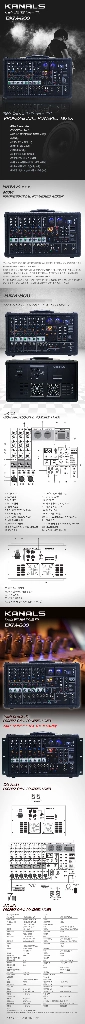 (미개봉) KANALS 파워드 믹서 bkm-800 엠프 이미지