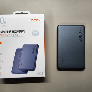 투키(Toocki) 마그네틱 무선 보조배터리 5,000mAh 이미지