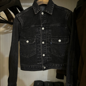 리바이스 LMC Blue Tab 데님 자켓 블랙 이미지