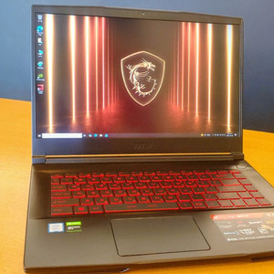 MSI GF63 게이밍 노트북 i7-9750H,GTX1050TI 15.6 팝니다. 이미지