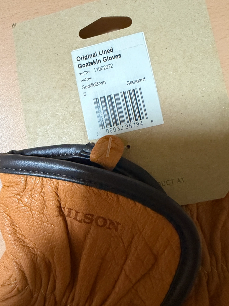 필슨 Original Lined Goatskin Gloves 염소가죽 장갑 이미지
