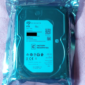 미개봉 Seagate Exos 7E10 7200/256M HDD 6TB 엔터프라이즈 NAS 이미지