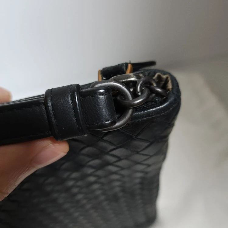 보테가베네타 블랙 클러치 백 34x24 이미지