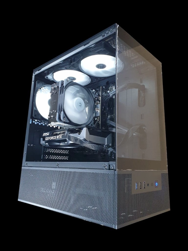 부산 지포스 RTX5060 게임 컴퓨터 인텔 I5-14400F(10코어) 신품 안전거래 이미지