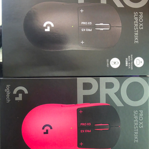 로지텍 G PRO X3 Superstrike 블랙 지슈스3 새상품 이미지