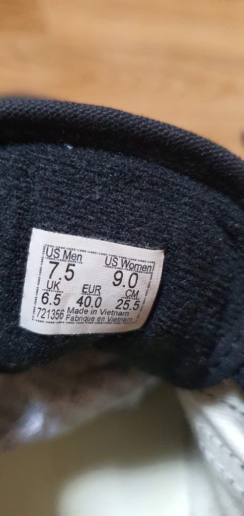 남 여 255) 반스 올드스쿨 운동화 (올검) 남여공용 / Vans 반스 단화, 남여 스니커즈 이미지