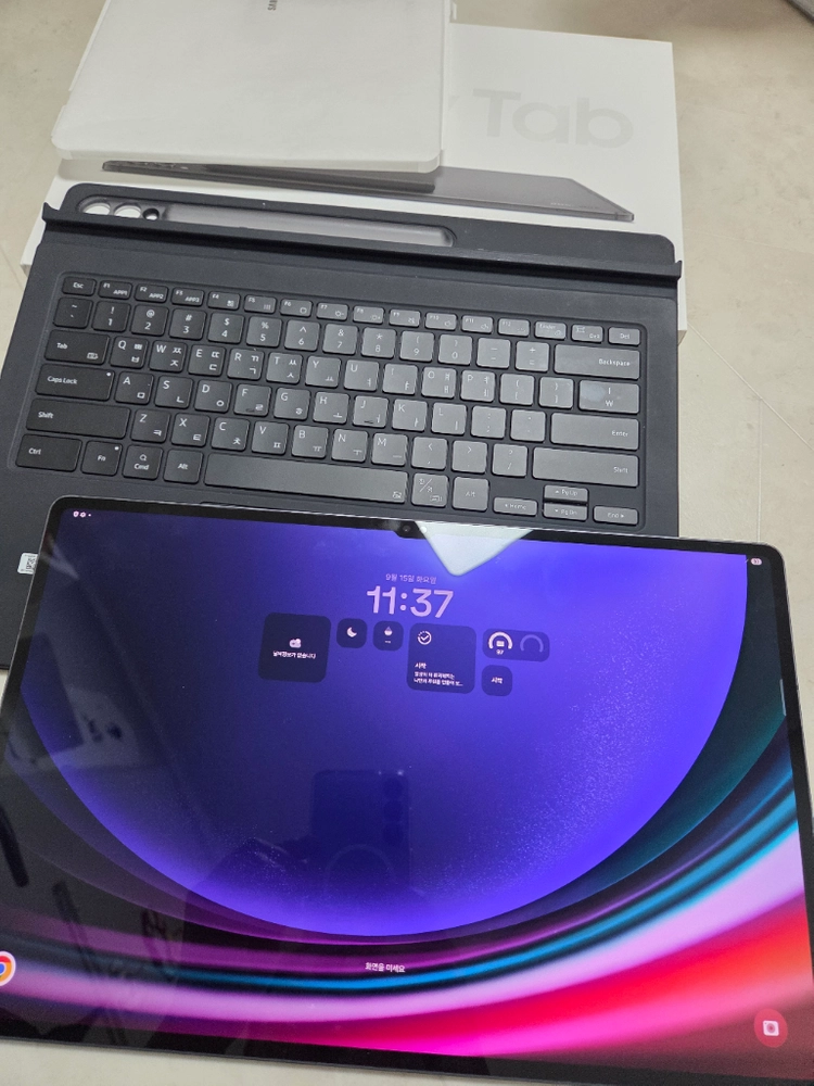 갤럭시탭 S9 울트라 256G WIFI 정품키보드 이미지