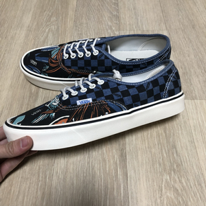 (270) 새상품 반스 VANS 어센틱 라이트 플러스 리이슈 블루 체크 이미지