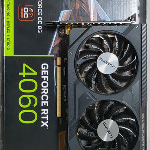 기가바이트 RTX 4060 WINDFORCE OC D6 8GB 이미지