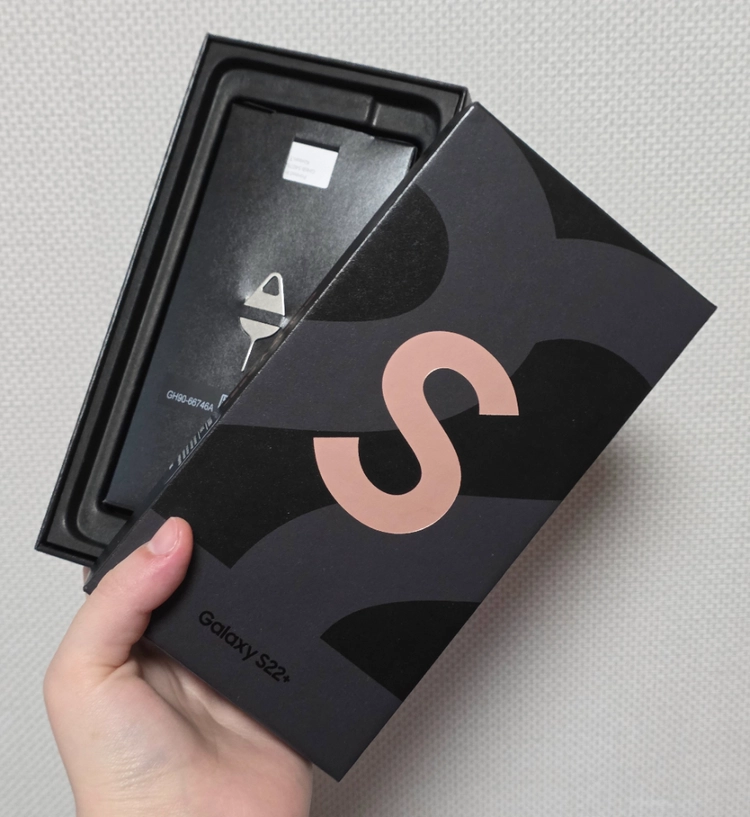 갤럭시S22+플러스 핑크골드 256GB 자급제 이미지