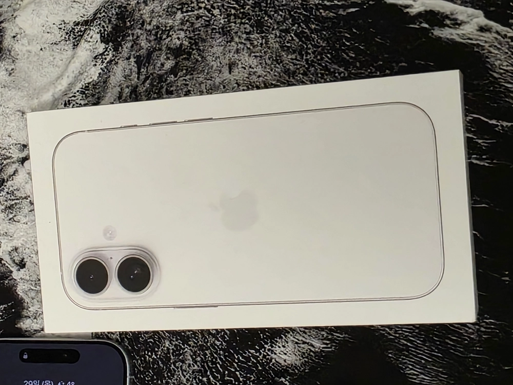 아이폰 17 화이트 256GB 애플케어플러스 이미지