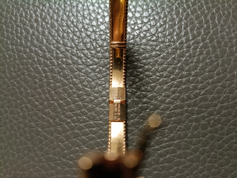 18k 반클리프 빼를리 핑크골드 팔찌 16cm 부산 이미지