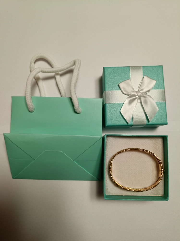 18k 반클리프 빼를리 핑크골드 팔찌 16cm 부산 이미지