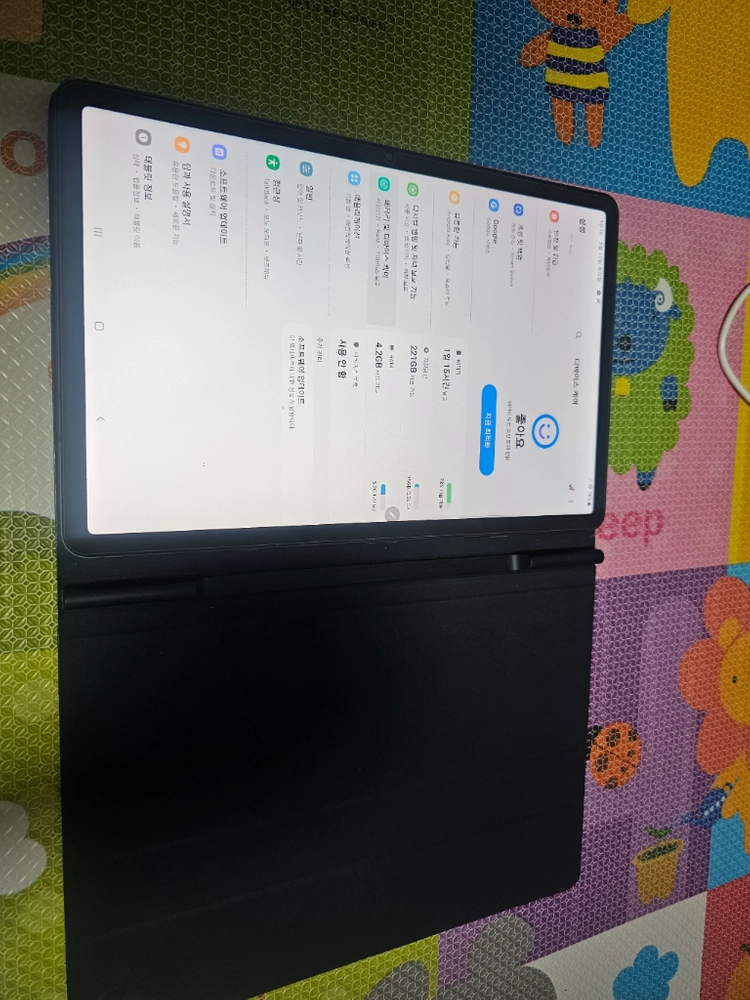 갤럭시탭 S7 LTE버전 256기가 이미지