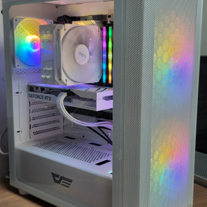 인텔 i7-12700 / rtx4060 고사양 화이트pc 컴퓨터 이미지