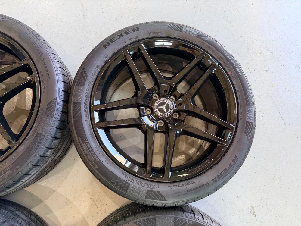 벤츠 S클래스 W222 19인치 순정 AMG 휠타이어 세트 이미지