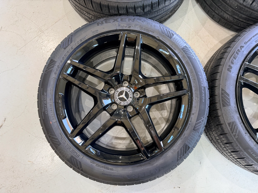 벤츠 S클래스 W222 19인치 순정 AMG 휠타이어 세트 이미지