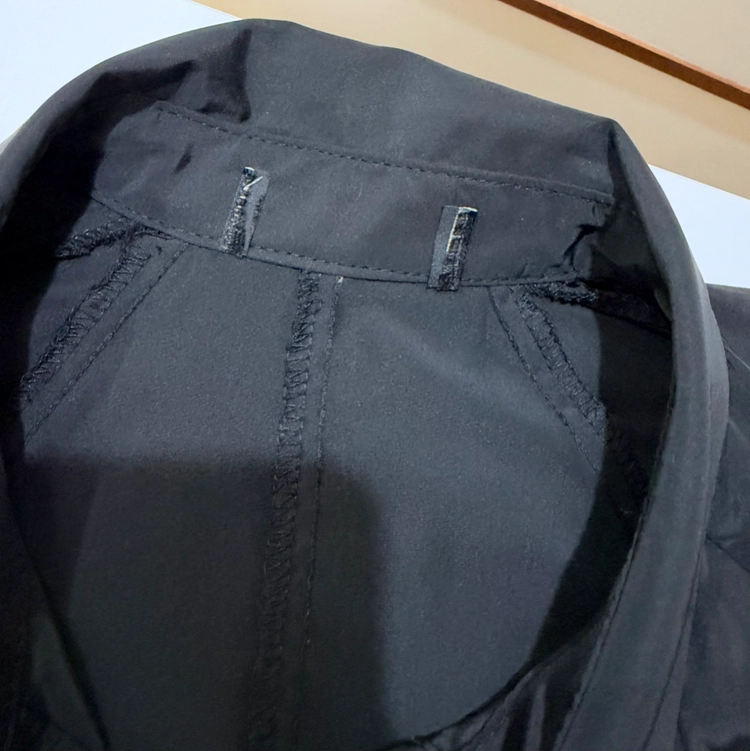 오버핏 A라인 롱 블라우스 이미지