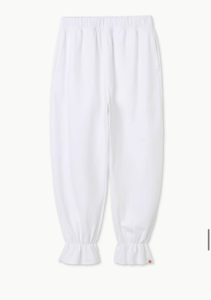 1회 착용후 세탁보관: 부디무드라 Rapi pants_White 이미지