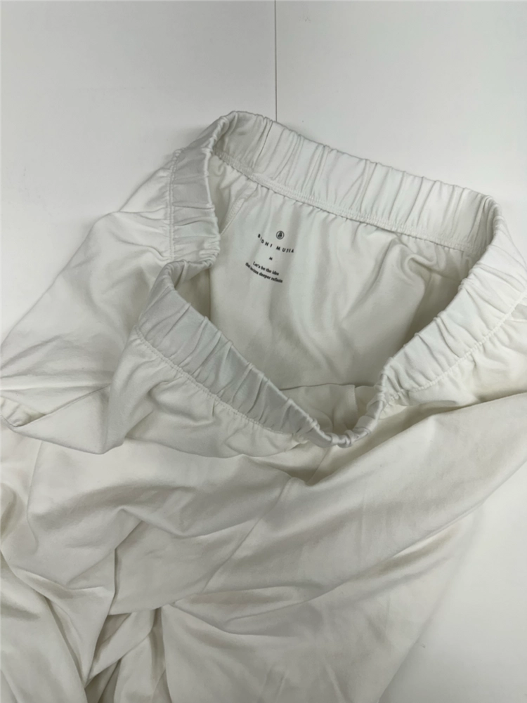 1회 착용후 세탁보관: 부디무드라 Rapi pants_White 이미지