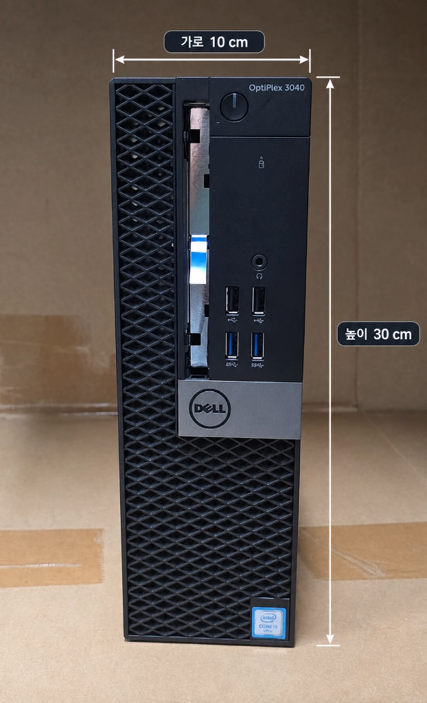 울산 델 컴퓨터 슬림PC 팝니다 i3-6100, 메모리 16GB SSD 120GB 2개 총 240GB 이미지