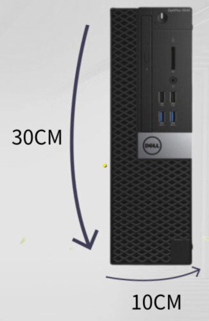 울산 델 컴퓨터 슬림PC 팝니다 i3-6100, 메모리 16GB SSD 120GB 2개 총 240GB 이미지