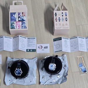 (새상품)귀멸의 칼날 콜라보 손목시계 이미지