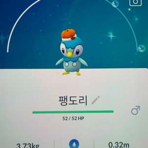 포켓몬고 할로윈 코스튬 팽도리 판매 이미지