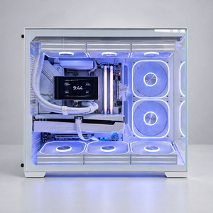 라이젠7500X3D + RTX5060Ti 화이트 컴퓨터 조립PC 이미지
