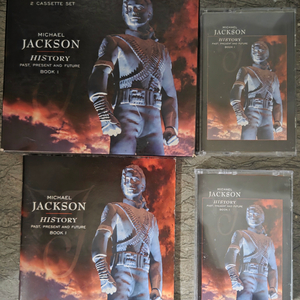 MICHAEL JACKSON HISTORY 카세트테이프 이미지