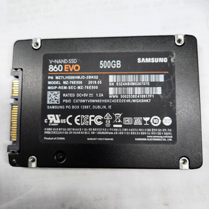 삼성860evo 500GB SSD 이미지