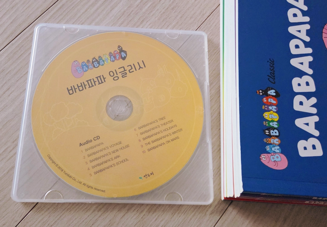 바바파파 영어 원서 10권 + 오디오 CD 바바파파 잉글리시 엄마표 영어 이미지
