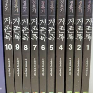 풍종호 지존록 1~10완 소장용 상급 이미지
