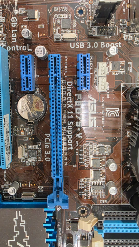 ASUS b75-V i3 3220 이미지