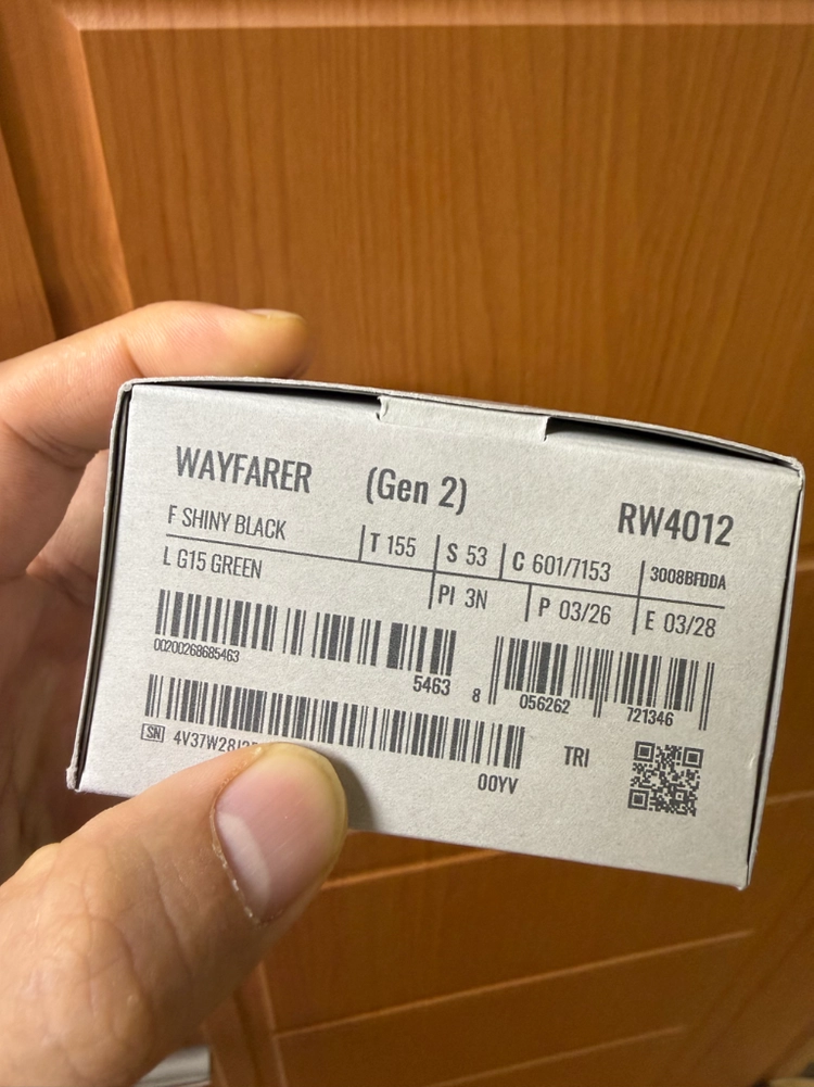 Ray-Ban Meta Wayfarer Gen 2 미개봉 새상품 이미지