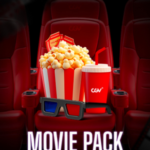 CGV 영화 1+1 & 콤보 50% 할인 쿠폰 이미지