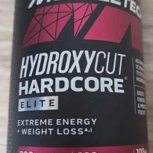 [미개봉 제품] 머슬테크 HYDROXYCUT 엘리트 하드코어 하이드록시 보조제 컷팅제 100캡슐 이미지