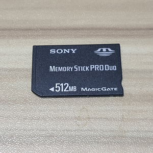 소니 정품 메모리스틱 프로 듀오 512MB (매직게이트 인증완료) 이미지